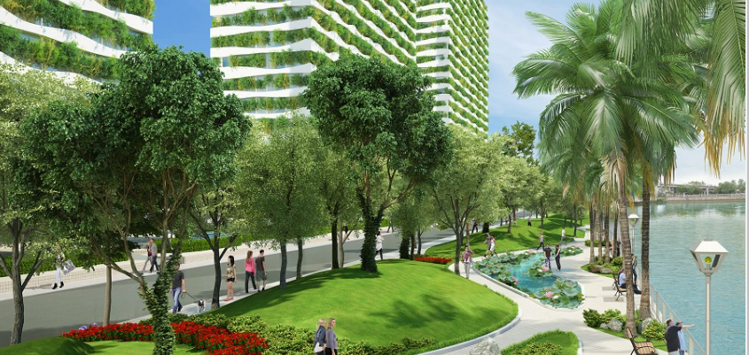 Cây xanh đô thị – Giải pháp tốt cho không gian sống xanh, sạch và đẹp