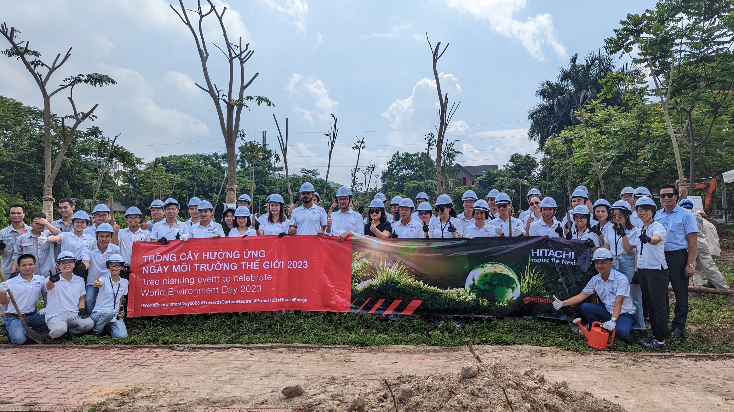 “Ngày Môi trường Thế giới năm 2023” của Tập Đoàn Hitachi tại KCN Bắc Ninh