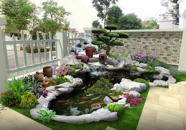 Thiết kế thi công sân vườn đẹp, chuyên nghiệp của Pestkil Việt Nam