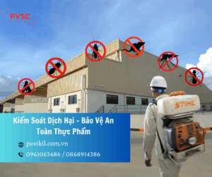 Kiểm soát dịch hại trong an toàn thực phẩm : Giải pháp bảo vệ sức khoẻ người tiêu dùng
