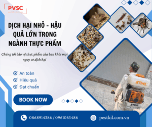 Kiểm soát dịch hại tại cơ sở thực phẩm, giải pháp đảm bảo an toàn