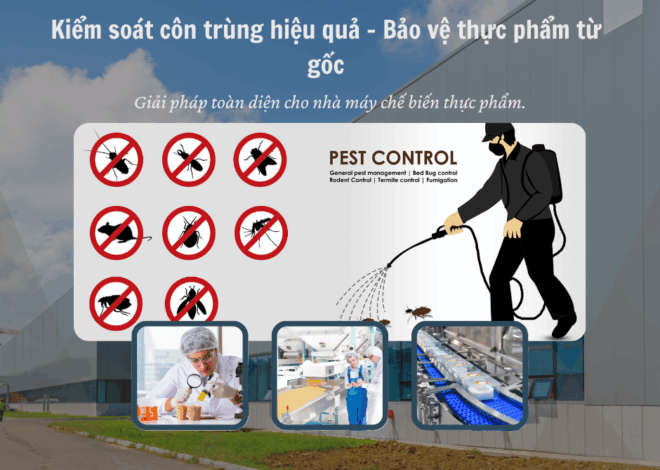 Sản Xuất Thực Phẩm và Kiểm Soát Dịch Hại Hiệu Quả
