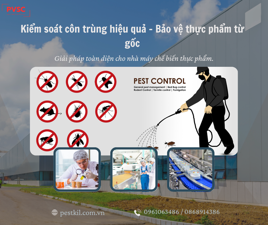 Sản Xuất Thực Phẩm và Kiểm Soát Dịch Hại Hiệu Quả