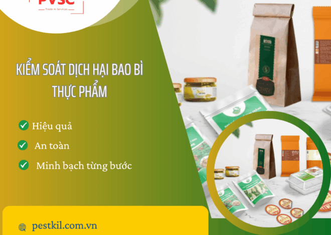 Kiểm soát dịch hại trong bao bì thực phẩm ppt
