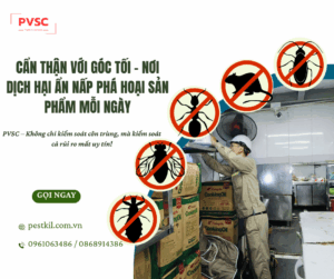 Thiệt hại do dịch hại trong ngành thực phẩm