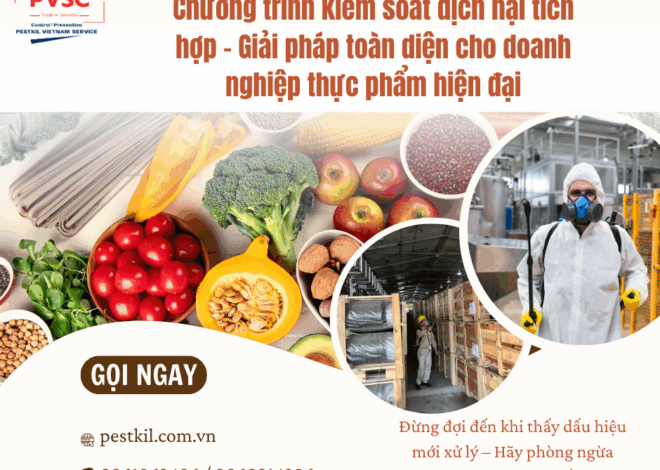 Chương trình kiểm soát dịch hại trong ngành thực phẩm