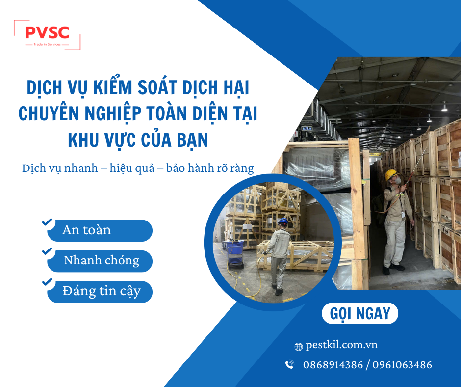 Các công ty kiểm soát dịch hại tại địa phương