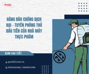 Hàng rào chống dịch hại trong ngành thực phẩm