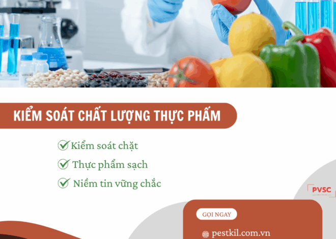 Kiểm soát chất lượng trong ngành thực phẩm