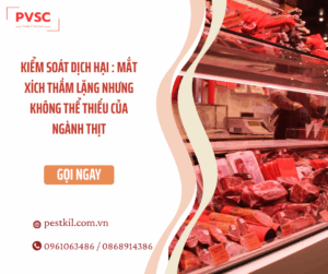 Kiểm soát dịch hại trong ngành thịt