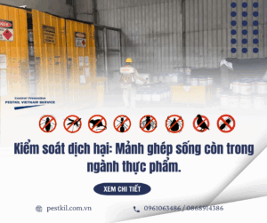 Thông tin về kiểm soát dịch hại trong thực phẩm