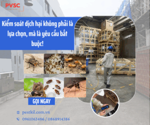 Tầm quan trọng của kiểm soát dịch hại