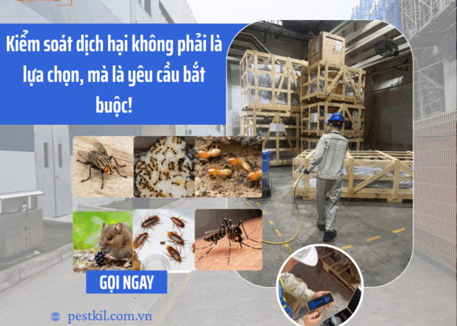 Tầm quan trọng của kiểm soát dịch hại