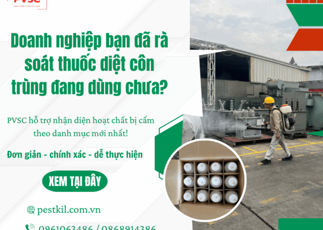 Thuốc diệt côn trùng bị cấm lưu hành – Làm sao nhận biết