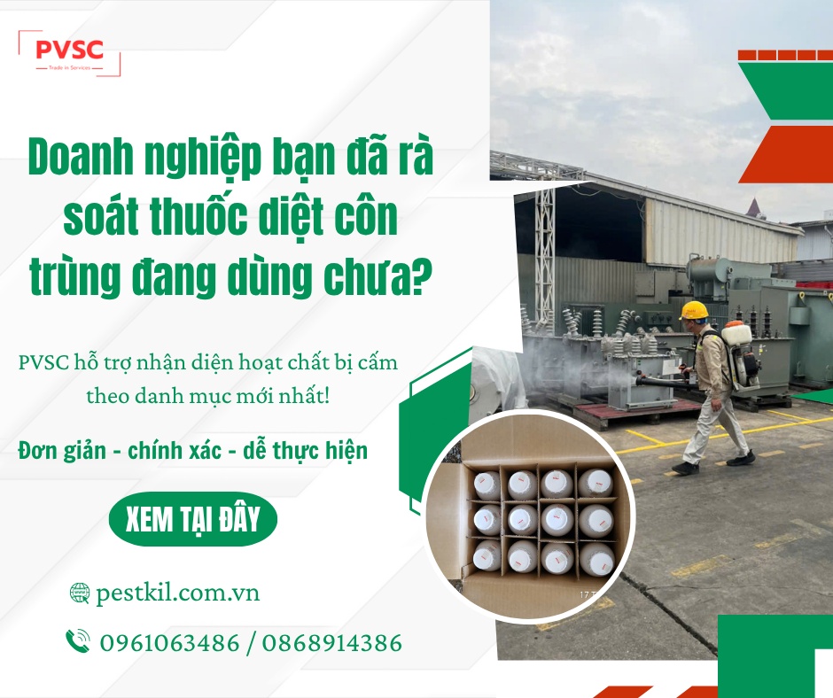 Thuốc diệt côn trùng bị cấm lưu hành – Làm sao nhận biết