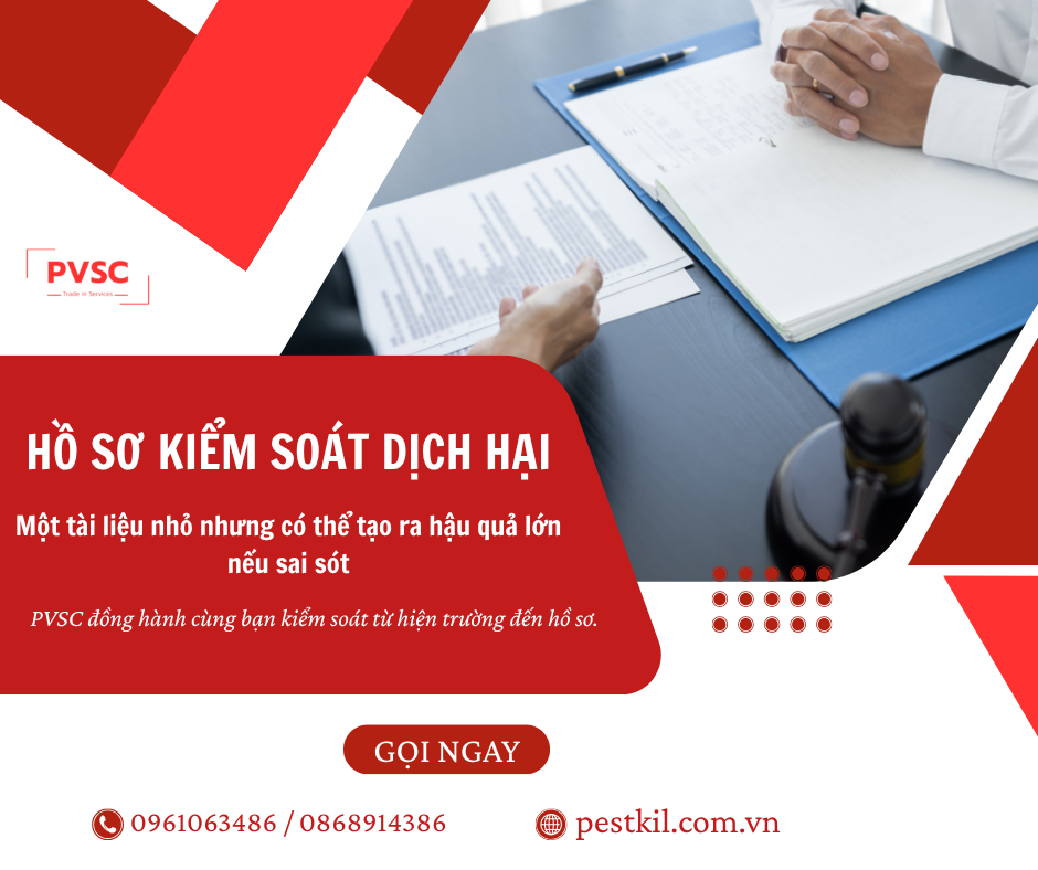 Sai sót trong ghi nhận hồ sơ kiểm soát dịch hại – Nguy cơ đánh rớt kiểm định an toàn