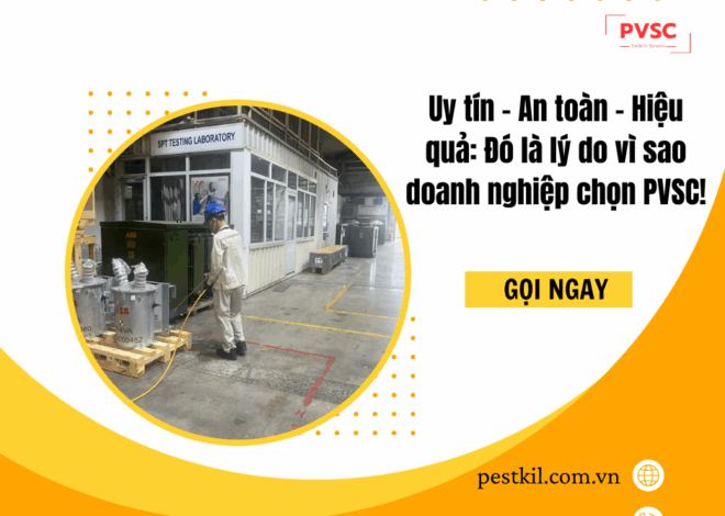 Đơn Vị Nào Diệt Côn Trùng Uy Tín Tại Việt Nam?