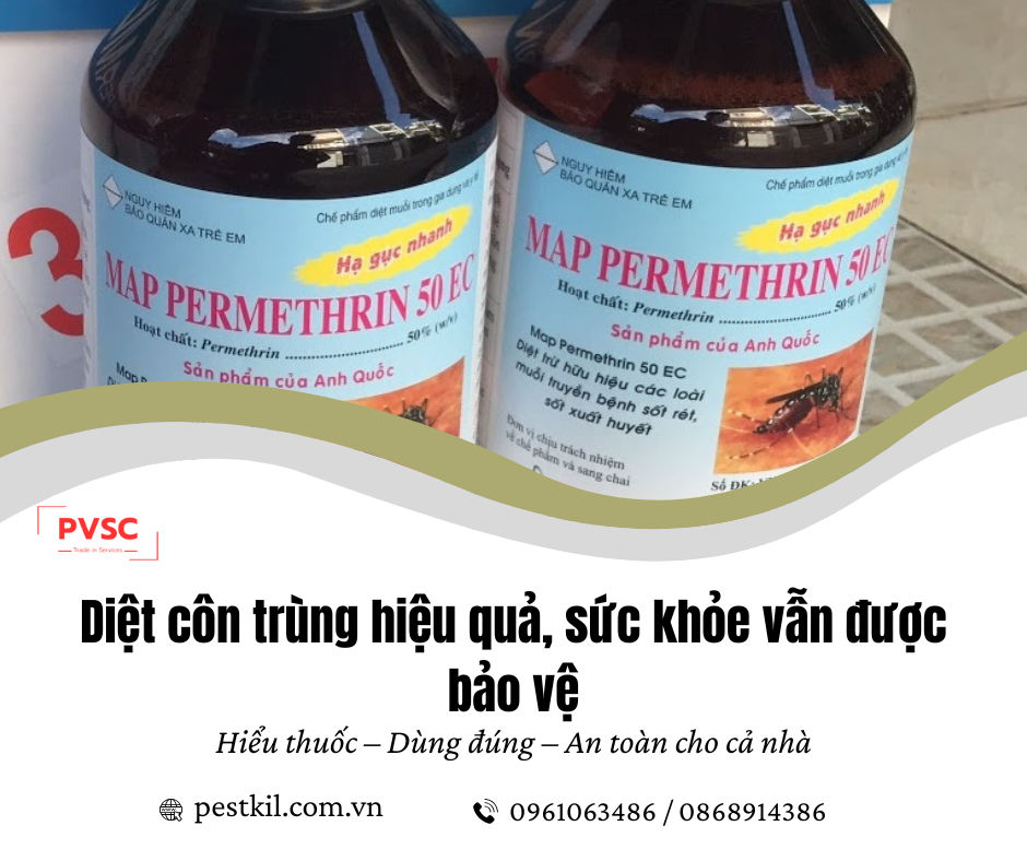 Sử Dụng Thuốc Diệt Côn Trùng Như Thế Nào Để Không Gây Hại Cho Sức Khỏe?