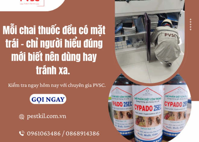 Thuốc diệt côn trùng nào an toàn cho trẻ nhỏ và thú cưng?