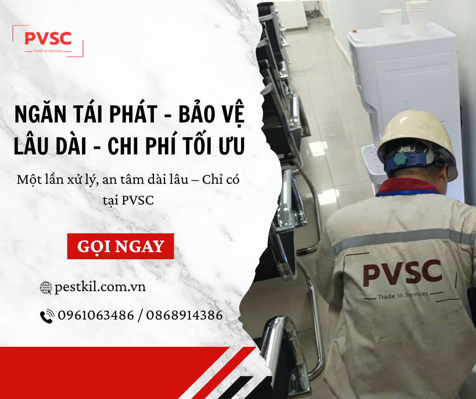 Diệt côn trùng đúng cách – Đúng kết quả với PVSC