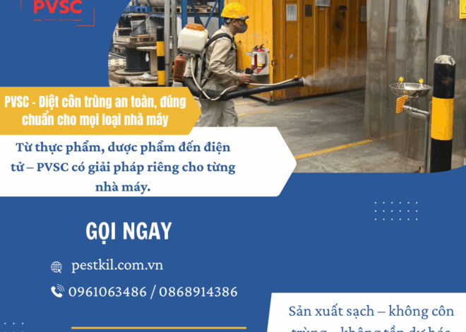 Sử dụng thuốc diệt côn trùng trong nhà máy: Đúng cách, đúng chuẩn, an toàn