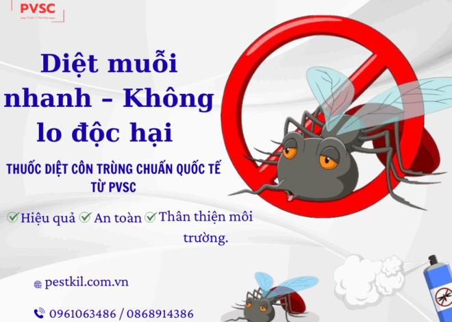 Top Thuốc Diệt Côn Trùng Được Sử Dụng Nhiều Nhất Hiện Nay