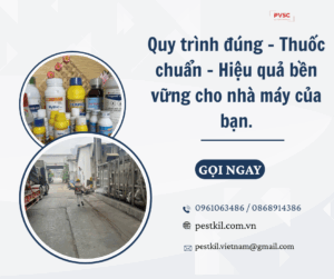 Quy Trình Sử Dụng Thuốc Diệt Côn Trùng Trong Nhà Máy Đúng Chuẩn An Toàn Lao Động