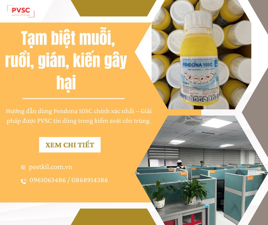 Hướng Dẫn Sử Dụng Thuốc Diệt Côn Trùng Fendona 10SC Của Bayer An Toàn Và Hiệu Quả