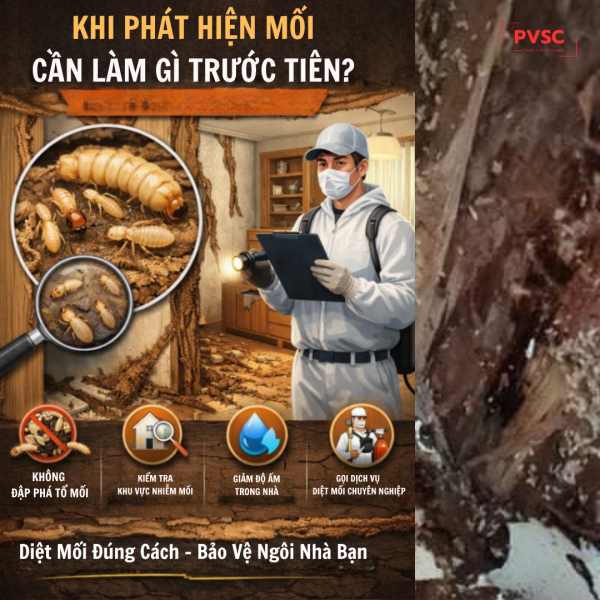 KHI PHÁT HIỆN MỐI CẦN LÀM GÌ TRƯỚC TIÊN