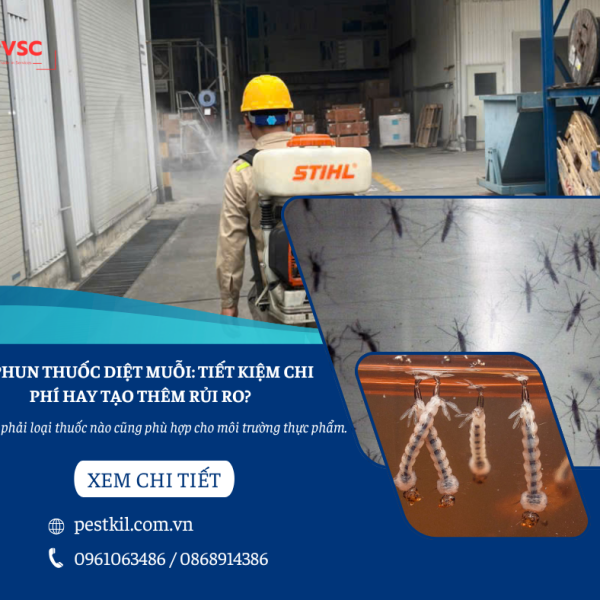 Tự phun thuốc diệt muỗi tiết kiệm chi phí hay tạo thêm rủi ro